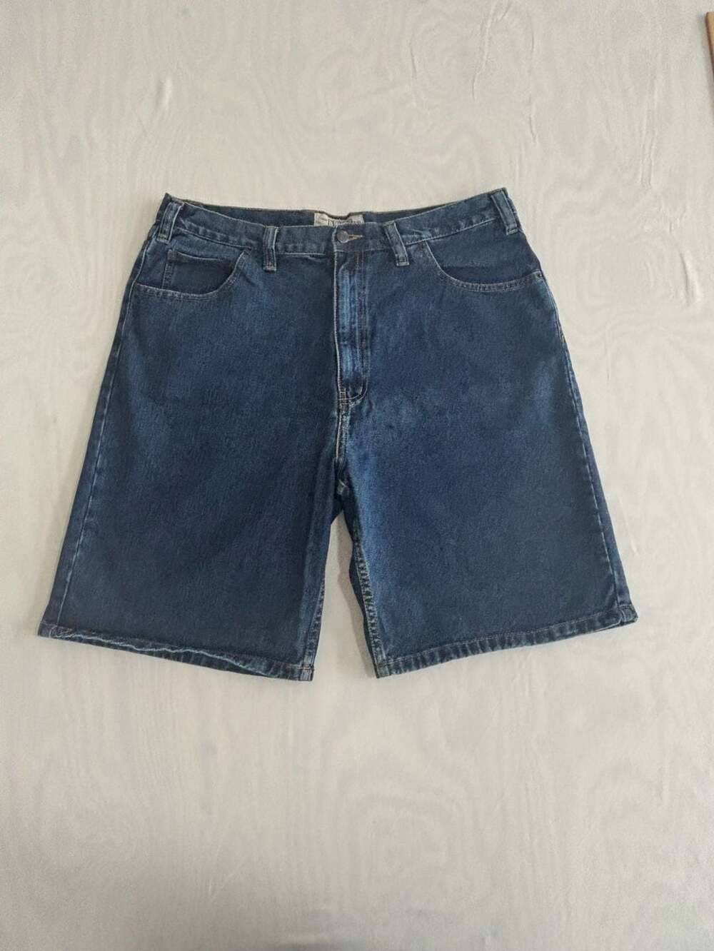 Big Mac Workwear Denim Shorts Size 36 Blue Workwear Jorts